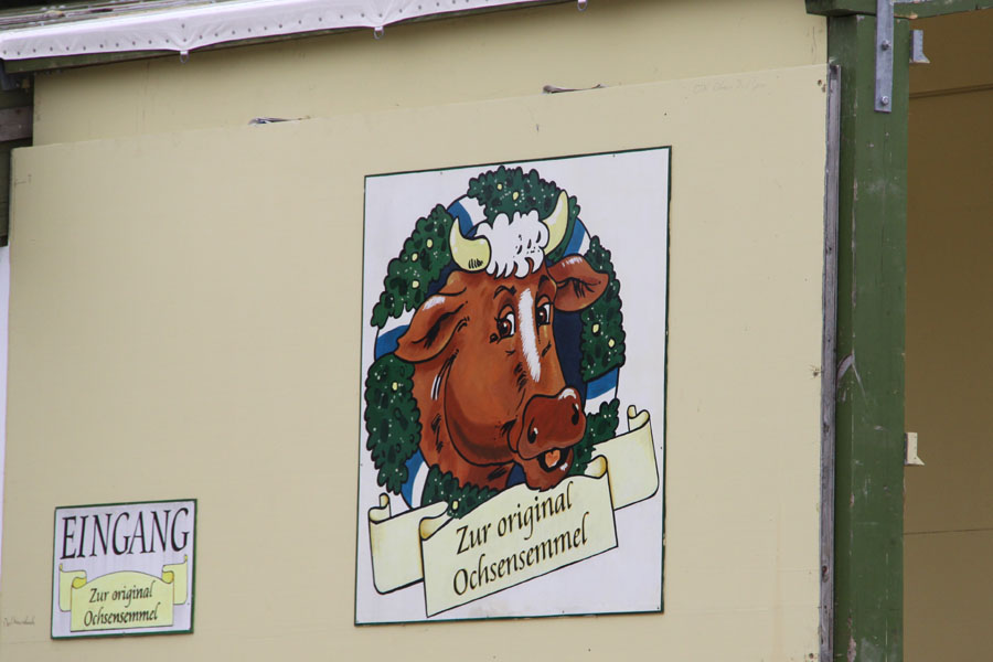 Bald gibt es hier wieder die originale Ochsensemmel -  ein Klassiker auf der Wiesn. (Foto: Nina Eichinger)