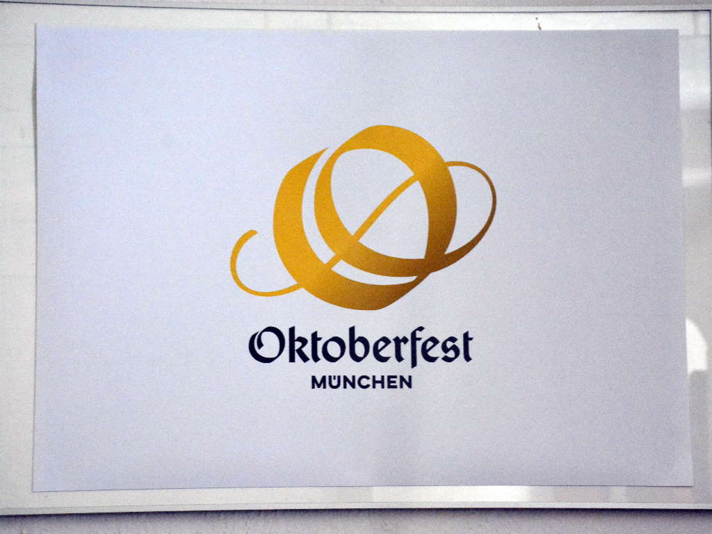 Das neue Logo des Münchner Oktoberfests (Foto: Robert Auerbacher)