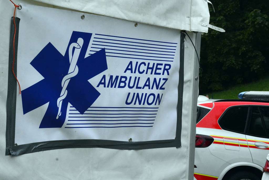 Das vierte Jahr ist die Aicher Ambulanz Union nun bereits für die Sanitätsstation auf der Wiesn zuständig. (Foto: Robert Auerbacher)