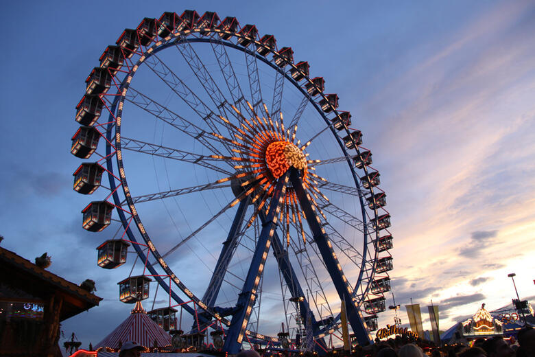 Das Riesenrad (Foto: Nina Eichinger) Das Riesenrad (Foto: Nina Eichinger)