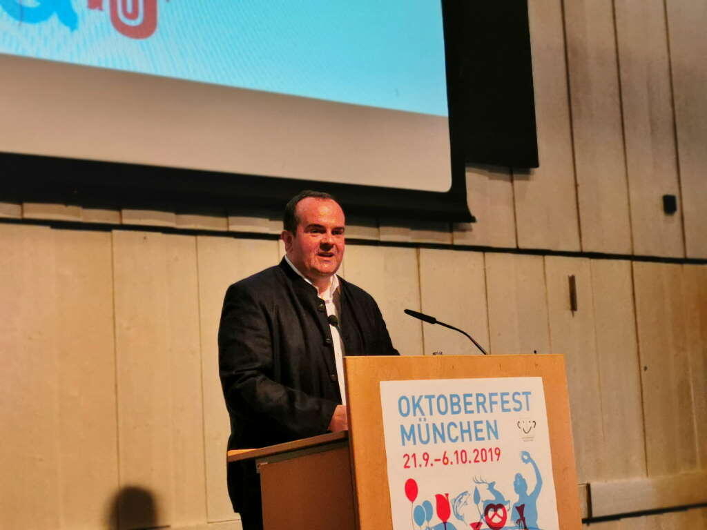 Clemens Baumgärtner, Referent für Arbeit und Wirtschaft der Landeshauptstadt München (Foto: Nina Eichinger)