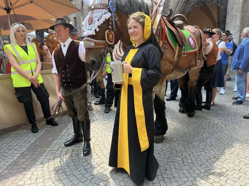 Franziska Inselkammer - das Münchner Kindl 2023 (Foto: Martin Schmitz) Foto: (Foto: Martin Schmitz)