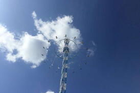 Der Kettenflieger (Foto: Gerd Bruckner)