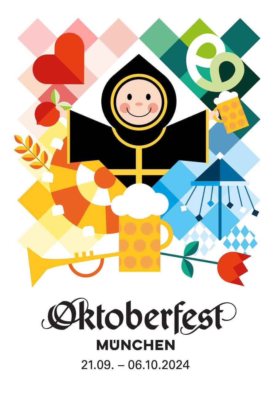 Wiesnplakat 2024 (Foto: Landeshauptstadt München) Foto: (Foto: Landeshauptstadt München)